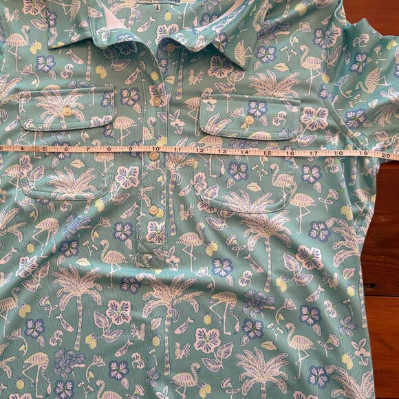 VINEYARD VINES SANKATY MARGO SHIRT DRESS SIZE LARGE - PRISTINE CONDITION! - Picture 3 of 5